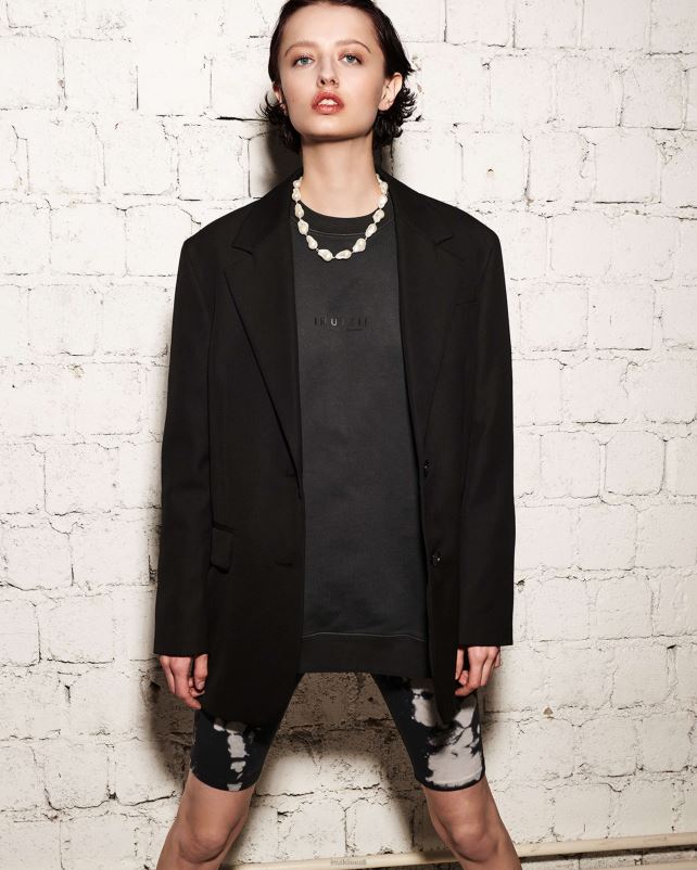 INUIKII naised must kampsun zurich-stockholm kehakate 0LD28274