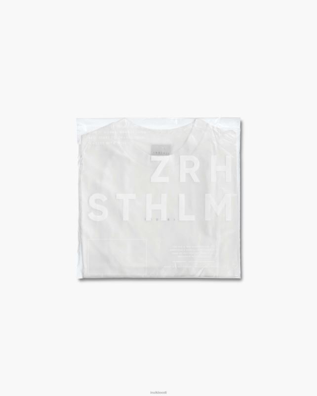 INUIKII naised valge orgaanilisest puuvillast t-särk kehakate 0LD28272