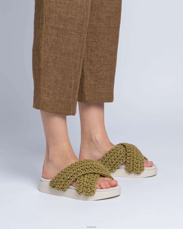 INUIKII naised khaki kootud jalatsid 0LD2820