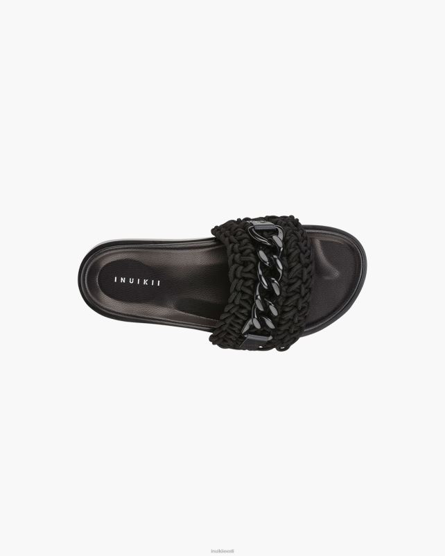 INUIKII naised must kootud kett jalatsid 0LD2813