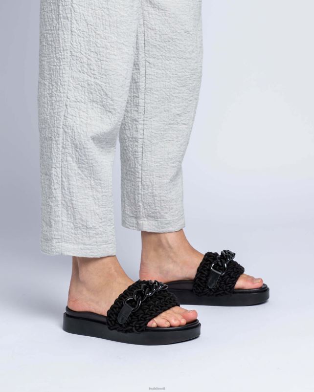 INUIKII naised must kootud kett jalatsid 0LD2813