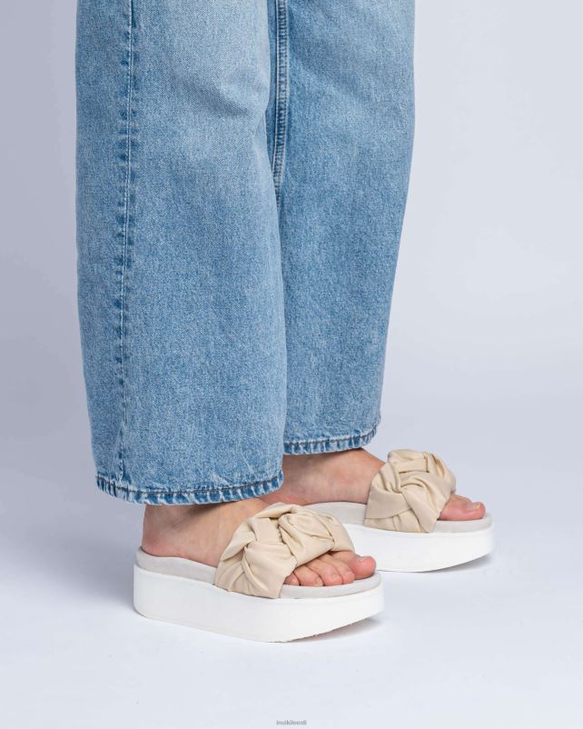 INUIKII naised kreem fjordi lilleplatvorm jalatsid 0LD2872