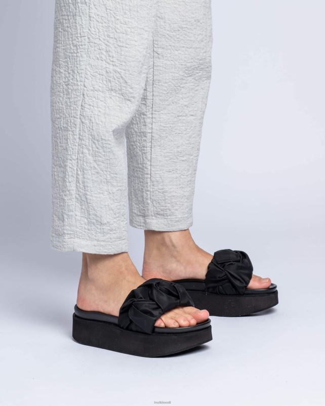 INUIKII naised must fjordi lilleplatvorm jalatsid 0LD2871