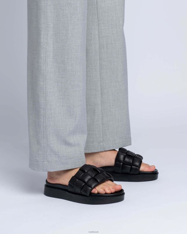 INUIKII naised must punutud vegan jalatsid 0LD2896