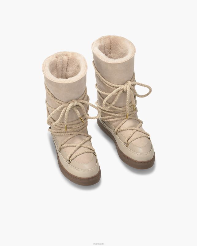 INUIKII naised beež klassikaline kõrge paeltega jalatsid 0LD28129