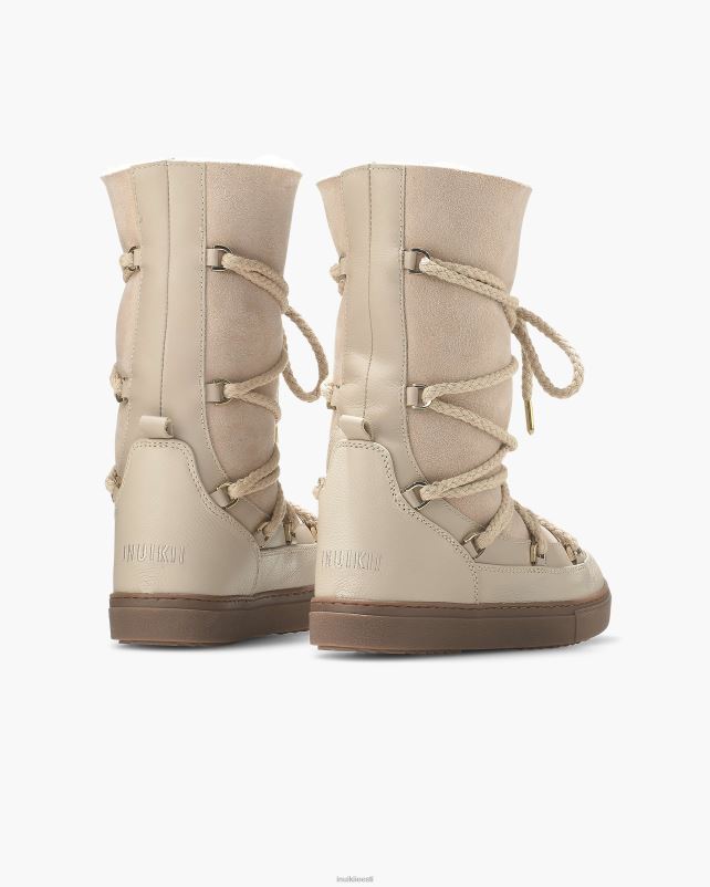 INUIKII naised beež klassikaline kõrge paeltega jalatsid 0LD28129