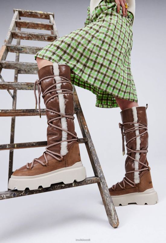 INUIKII naised pruun vastupidavus hubane kõrge jalatsid 0LD28176