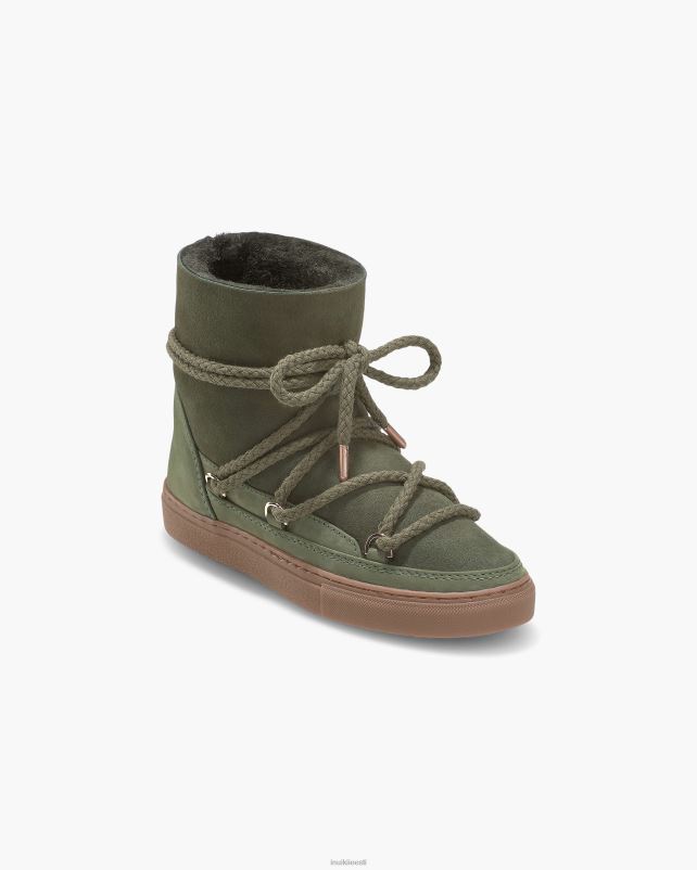 INUIKII naised roheline klassikaline nabuk jalatsid 0LD28131