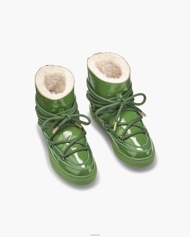 INUIKII naised roheline täisnahast naplakk jalatsid 0LD28191
