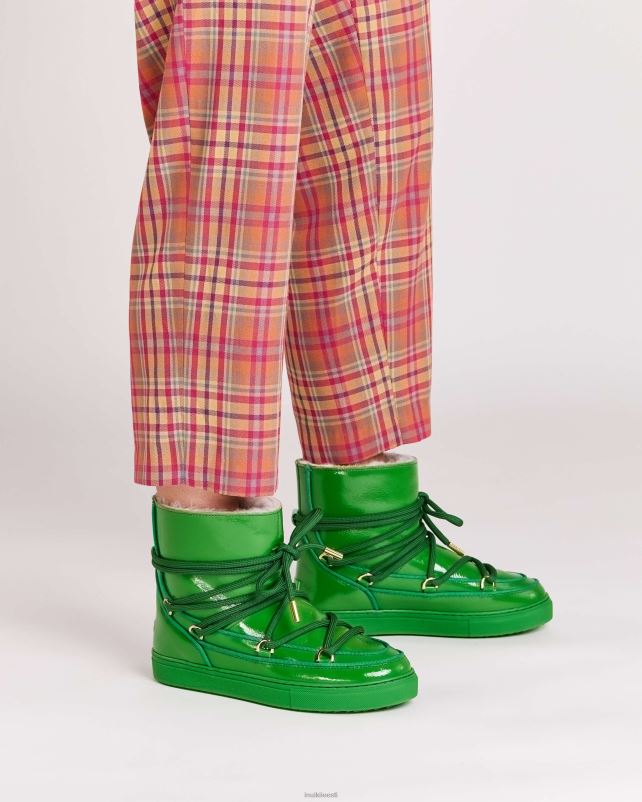 INUIKII naised roheline täisnahast naplakk jalatsid 0LD28191