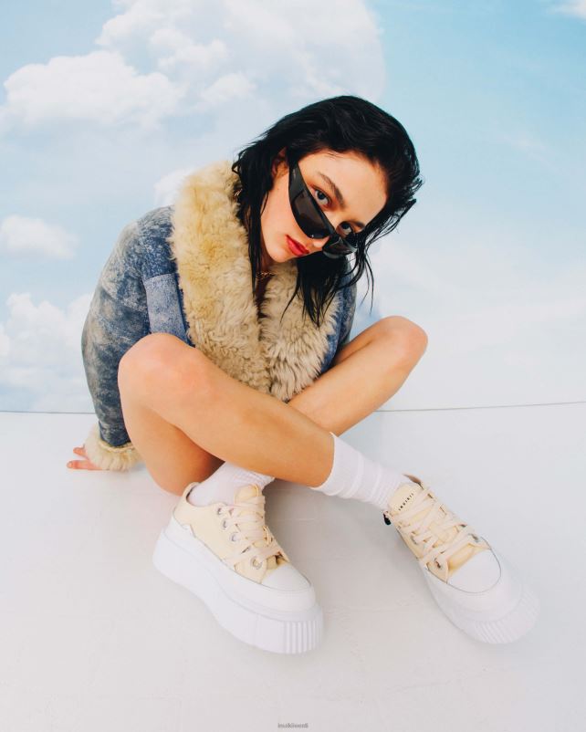 INUIKII naised beež Matilda lõuend madal 23 jalatsid 0LD2845