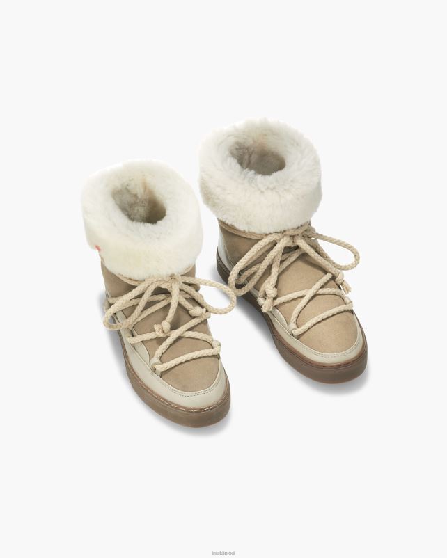 INUIKII naised beež klassikalised kõrged tossud jalatsid 0LD28134