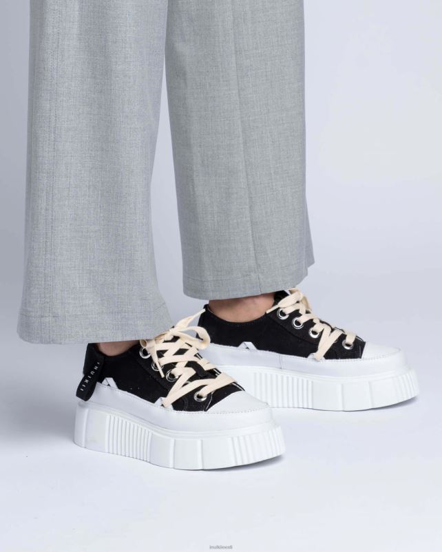 INUIKII naised must Matilda lõuend madal 23 jalatsid 0LD2843