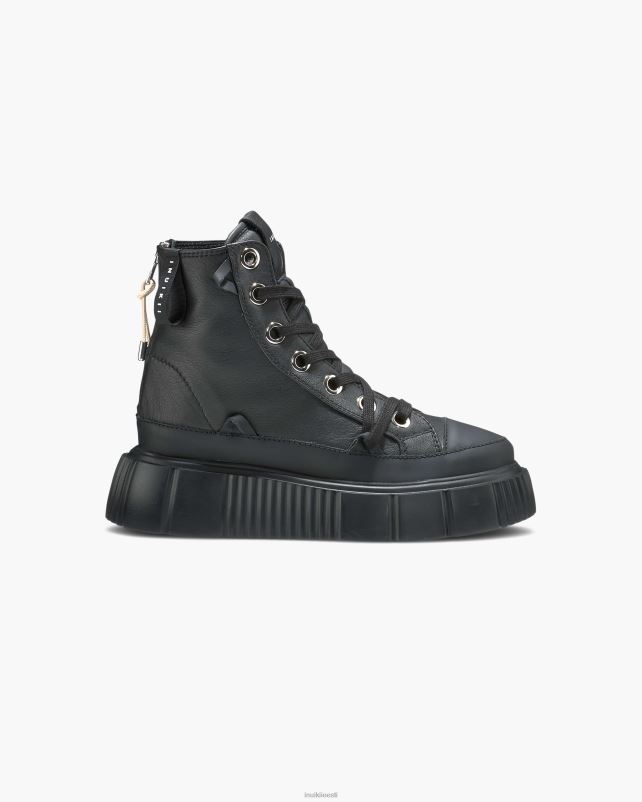 INUIKII naised must matilda nahast kõrge jalatsid 0LD2847