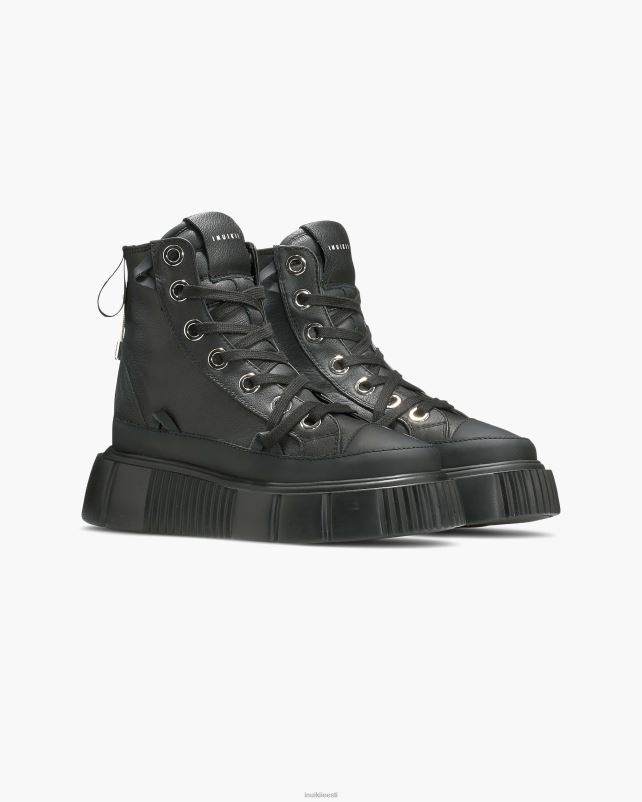 INUIKII naised must matilda nahast kõrge jalatsid 0LD2847