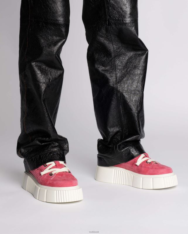 INUIKII naised roosa matilda seemisnahast madal jalatsid 0LD2855