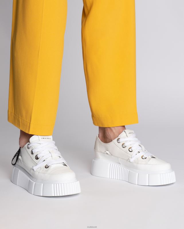 INUIKII naised valge matilda nahast madal jalatsid 0LD2852