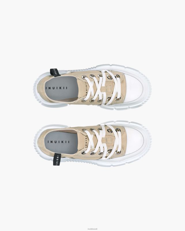 INUIKII naised vana beež matilda lõuend madal jalatsid 0LD2839