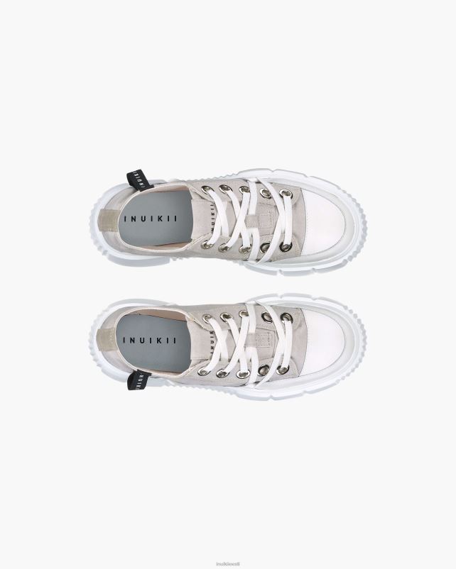 INUIKII naised vana helehall matilda lõuend madal jalatsid 0LD2840